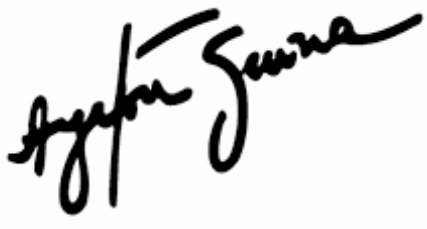 Ayrton Senna Signature